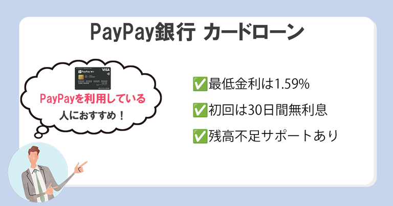 PayPay銀行-カードローン
